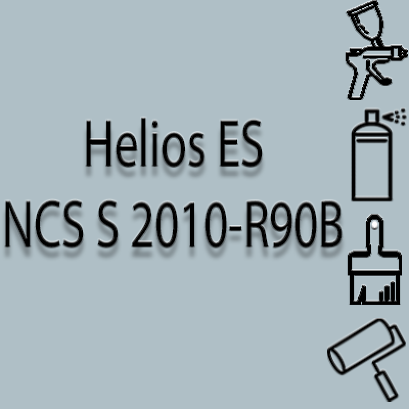 NCS S 2010-R90B глянцева 1К швидкосохнуча антикорозійна емаль Helios ES - 1л