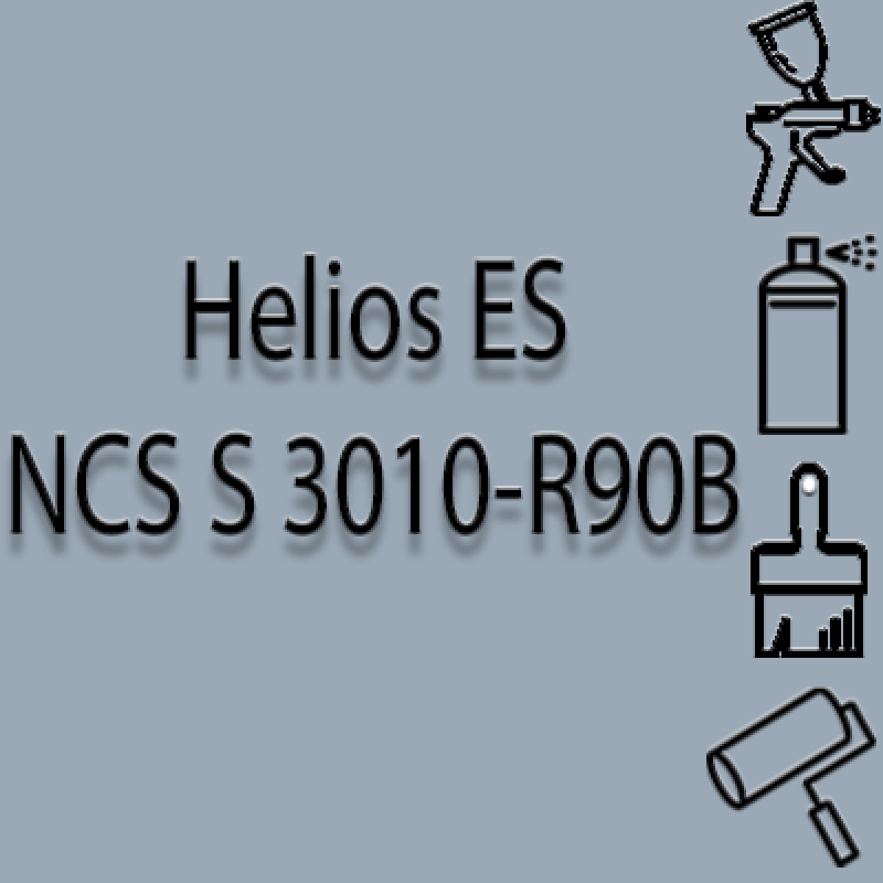 NCS S 3010-R90B глянцева 1К швидкосохнуча антикорозійна емаль Helios ES - 1л