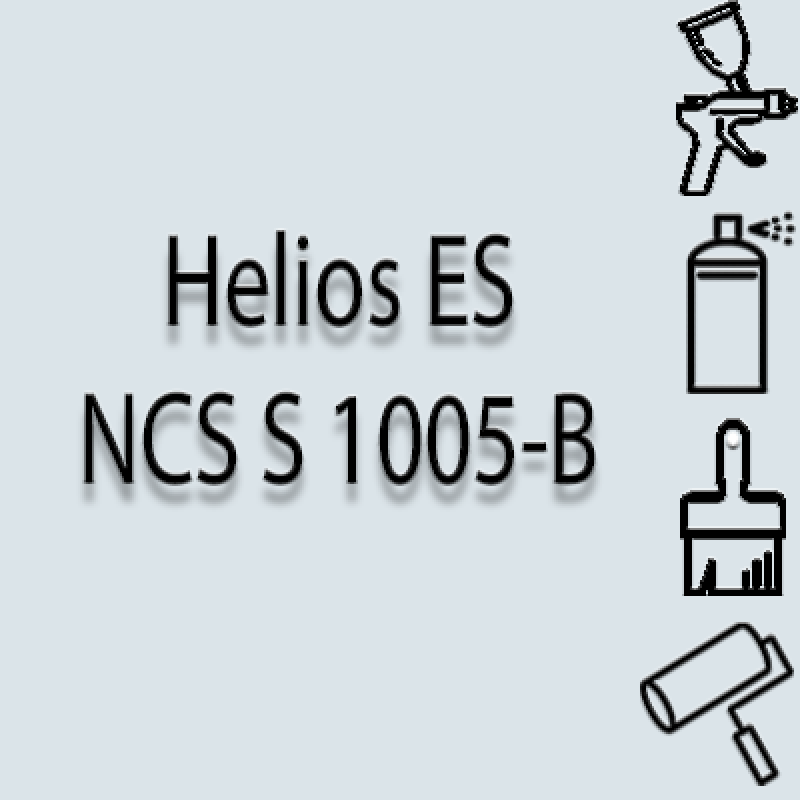 NCS S 1005-B глянцева 1К швидкосохнуча антикорозійна емаль Helios ES - 1л