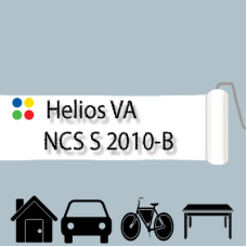 NCS S 2010-B антикорозійна глянцева грунт-емаль (вініл-акрилова) HELIOS VA - 1л