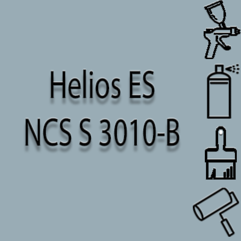 NCS S 3010-B глянцева 1К швидкосохнуча антикорозійна емаль Helios ES - 1л