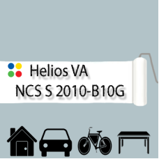 NCS S 2010-B10G антикорозійна глянцева грунт-емаль (вініл-акрилова) HELIOS VA - 1л