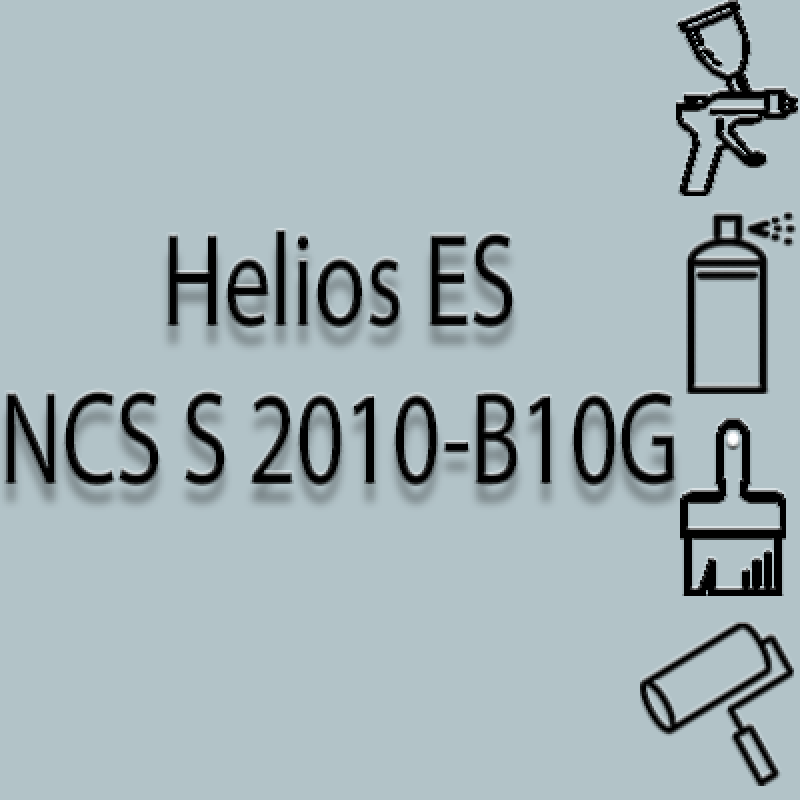 NCS S 2010-B10G глянцева 1К швидкосохнуча антикорозійна емаль Helios ES - 1л