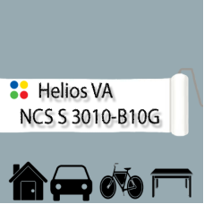 NCS S 3010-B10G антикорозійна глянцева грунт-емаль (вініл-акрилова) HELIOS VA - 1л
