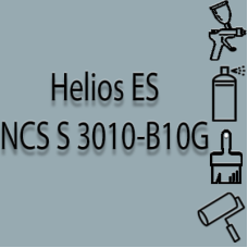 NCS S 3010-B10G глянцева 1К швидкосохнуча антикорозійна емаль Helios ES - 1л