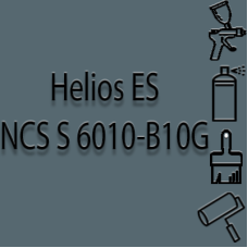NCS S 6010-B10G глянцева 1К швидкосохнуча антикорозійна емаль Helios ES - 1л