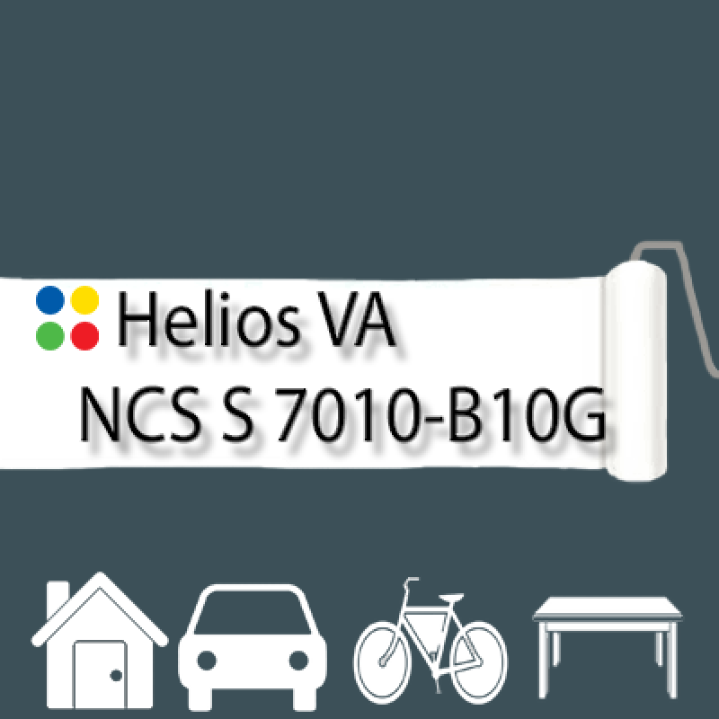 NCS S 7010-B10G антикорозійна глянцева грунт-емаль (вініл-акрилова) HELIOS VA - 1л