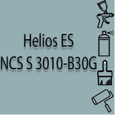 NCS S 3010-B30G глянцева 1К швидкосохнуча антикорозійна емаль Helios ES - 1л