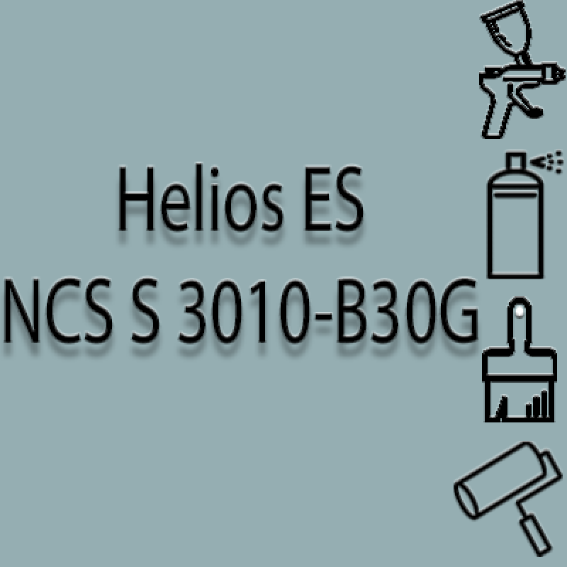 NCS S 3010-B30G глянцева 1К швидкосохнуча антикорозійна емаль Helios ES - 1л