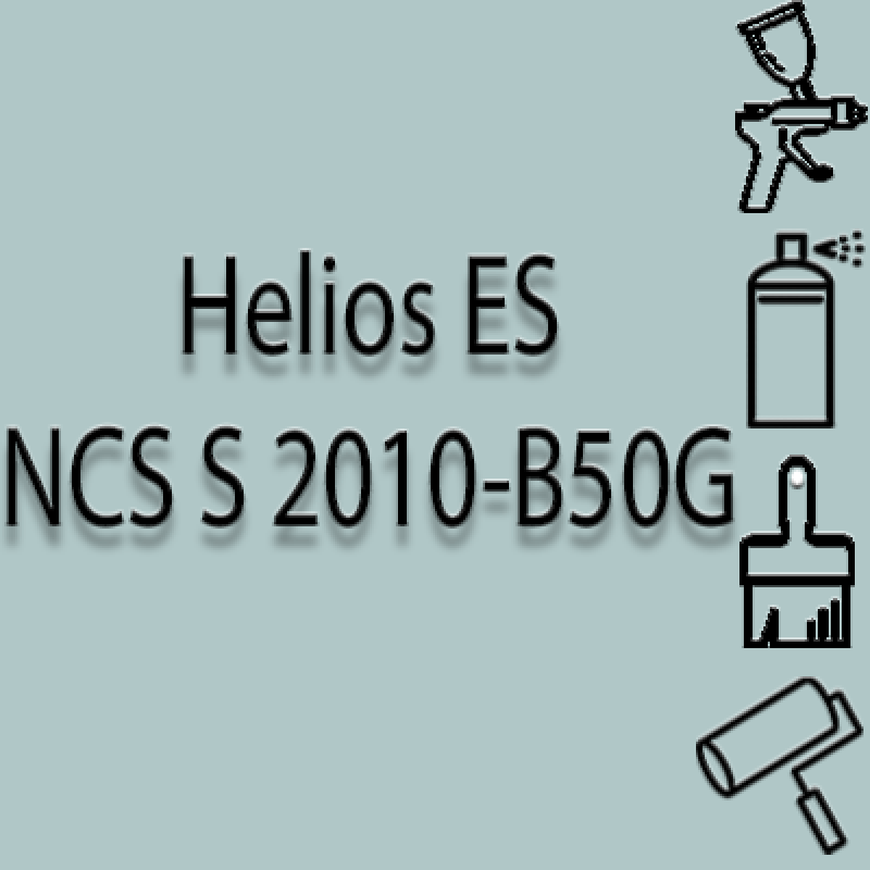 NCS S 2010-B50G глянцева 1К швидкосохнуча антикорозійна емаль Helios ES - 1л