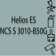 NCS S 3010-B50G глянцева 1К швидкосохнуча антикорозійна емаль Helios ES - 1л