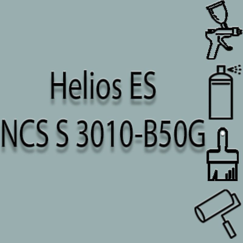NCS S 3010-B50G глянцева 1К швидкосохнуча антикорозійна емаль Helios ES - 1л