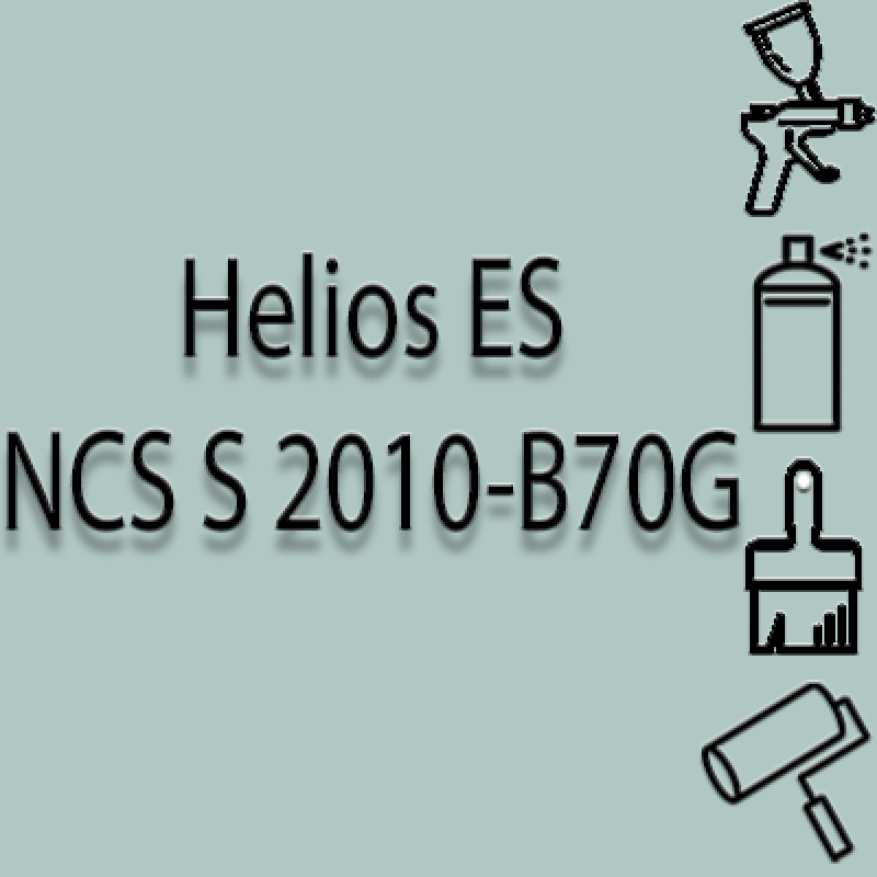 NCS S 2010-B70G глянцева 1К швидкосохнуча антикорозійна емаль Helios ES - 1л