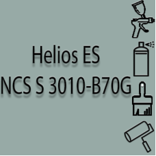 NCS S 3010-B70G глянцева 1К швидкосохнуча антикорозійна емаль Helios ES - 1л