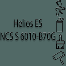 NCS S 6010-B70G глянцева 1К швидкосохнуча антикорозійна емаль Helios ES - 1л