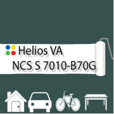 NCS S 7010-B70G антикорозійна глянцева грунт-емаль (вініл-акрилова) HELIOS VA - 1л