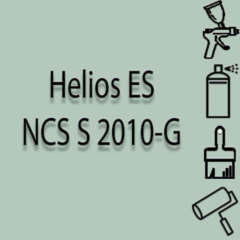 NCS S 2010-G аерозольна глянцева 1К швидкосохнуча антикорозійна емаль Helios ES - 400мл