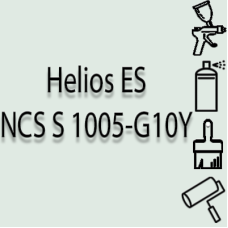 NCS S 1005-G10Y глянцева 1К швидкосохнуча антикорозійна емаль Helios ES - 1л