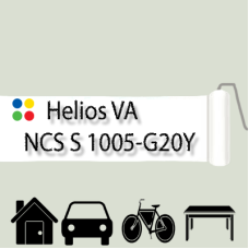 NCS S 1005-G20Y антикорозійна глянцева грунт-емаль (вініл-акрилова) HELIOS VA - 1л