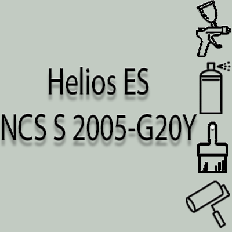NCS S 2005-G20Y аерозольна глянцева 1К швидкосохнуча антикорозійна емаль Helios ES - 400мл