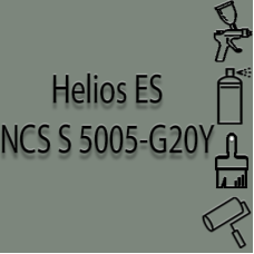NCS S 5005-G20Y глянцева 1К швидкосохнуча антикорозійна емаль Helios ES - 1л