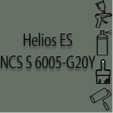 NCS S 6005-G20Y аерозольна глянцева 1К швидкосохнуча антикорозійна емаль Helios ES - 400мл