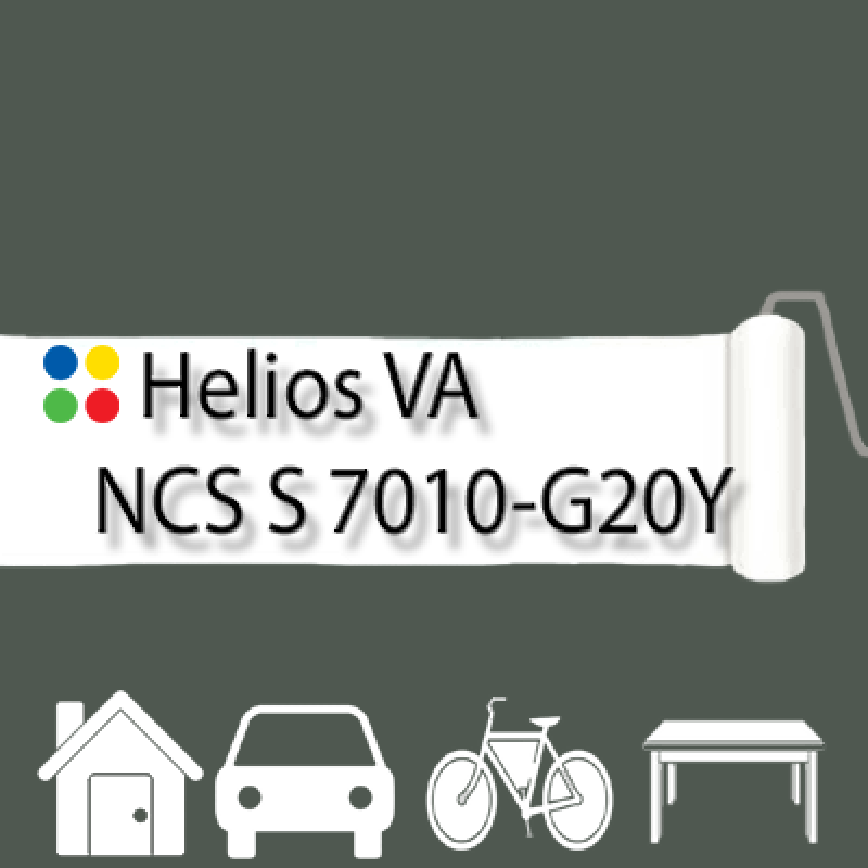 NCS S 7005-G20Y антикорозійна глянцева грунт-емаль (вініл-акрилова) HELIOS VA - 1л