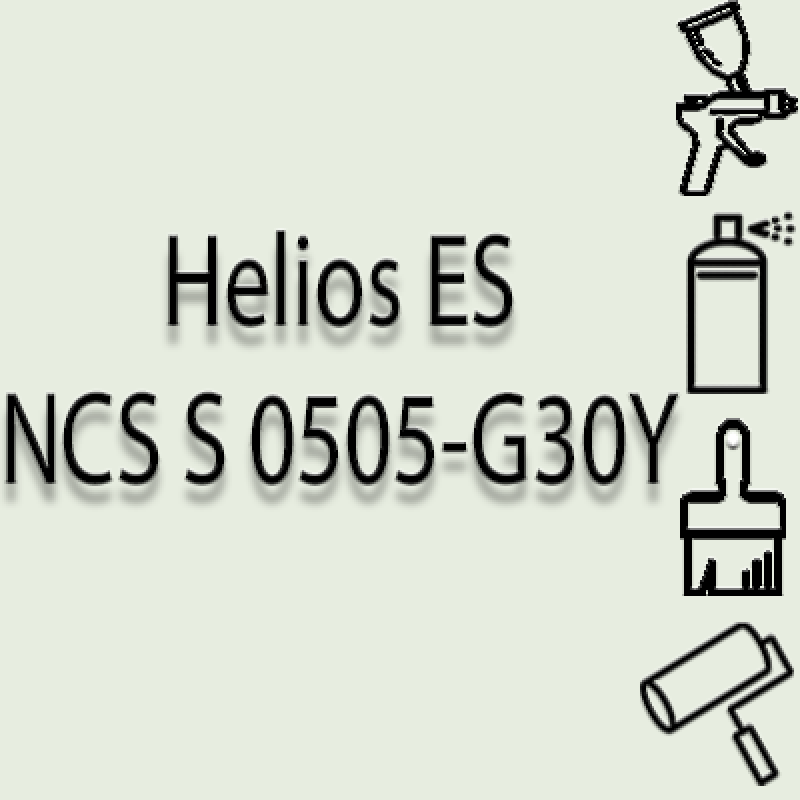 NCS S 0505-G30Y глянцева 1К швидкосохнуча антикорозійна емаль Helios ES - 1л NCS S 0505-G30Y глянцева 1К швидкосохнуча антикорозійна емаль Helios ES - 1л