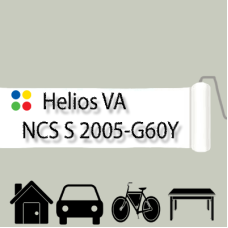 NCS S 2005-G60Y антикорозійна глянцева грунт-емаль (вініл-акрилова) HELIOS VA - 1л