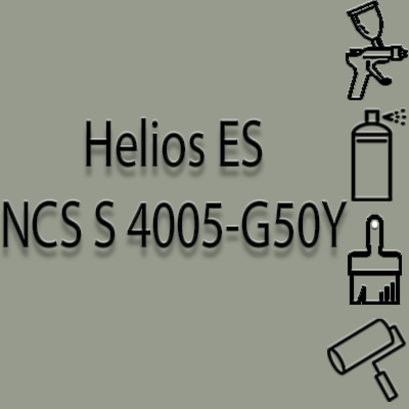 NCS S 4005-G50Y аерозольна глянцева 1К швидкосохнуча антикорозійна емаль Helios ES - 400мл NCS S 4005-G50Y аерозольна глянцева 1К швидкосохнуча антикорозійна емаль Helios ES - 400мл