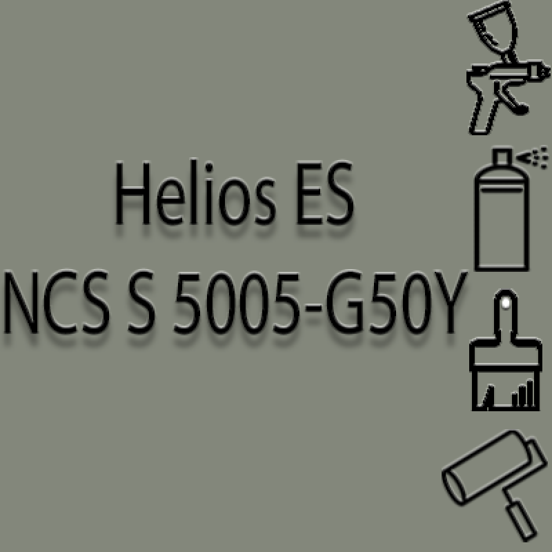 NCS S 5005-G50Y аерозольна глянцева 1К швидкосохнуча антикорозійна емаль Helios ES - 400мл NCS S 5005-G50Y аерозольна глянцева 1К швидкосохнуча антикорозійна емаль Helios ES - 400мл