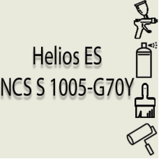 NCS S 1005-G70Y аерозольна глянцева 1К швидкосохнуча антикорозійна емаль Helios ES - 400мл