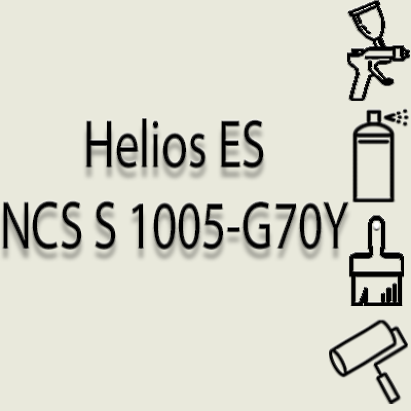 NCS S 1005-G70Y аерозольна глянцева 1К швидкосохнуча антикорозійна емаль Helios ES - 400мл