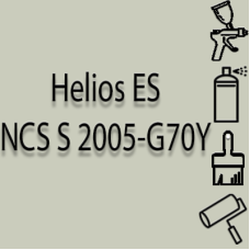 NCS S 2005-G70Y глянцева 1К швидкосохнуча антикорозійна емаль Helios ES - 1л