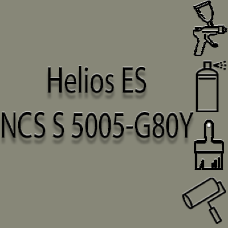 NCS S 5005-G80Y глянцева 1К швидкосохнуча антикорозійна емаль Helios ES - 1л NCS S 5005-G80Y глянцева 1К швидкосохнуча антикорозійна емаль Helios ES - 1л