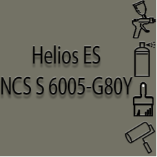 NCS S 6005-G80Y аерозольна глянцева 1К швидкосохнуча антикорозійна емаль Helios ES - 400мл