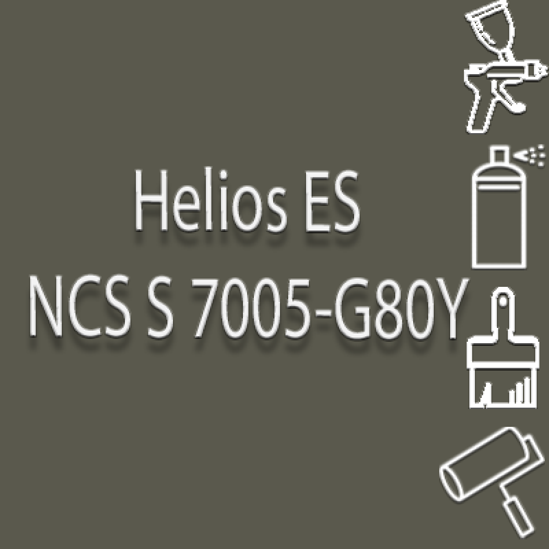 NCS S 7005-G80Y глянцева 1К швидкосохнуча антикорозійна емаль Helios ES - 1л NCS S 7005-G80Y глянцева 1К швидкосохнуча антикорозійна емаль Helios ES - 1л