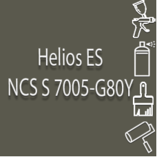 NCS S 7005-G80Y аерозольна глянцева 1К швидкосохнуча антикорозійна емаль Helios ES - 400мл