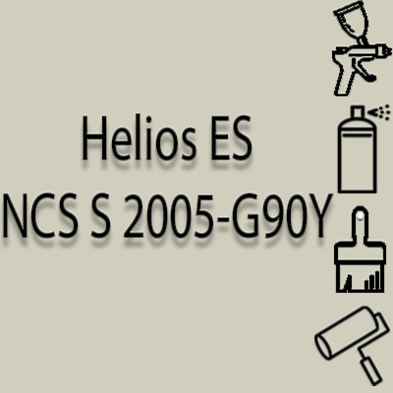 NCS S 2005-G90Y аерозольна глянцева 1К швидкосохнуча антикорозійна емаль Helios ES - 400мл