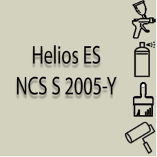 NCS S 2005-Y аерозольна глянцева 1К швидкосохнуча антикорозійна емаль Helios ES - 400мл