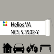 NCS S 3502-Y антикорозійна глянцева грунт-емаль (вініл-акрилова) HELIOS VA - 1л