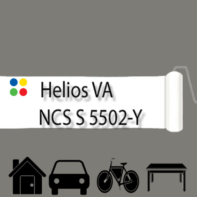 NCS S 5502-Y антикорозійна глянцева грунт-емаль (вініл-акрилова) HELIOS VA - 1л