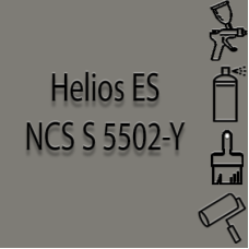 NCS S 5502-Y глянцева 1К швидкосохнуча антикорозійна емаль Helios ES - 1л
