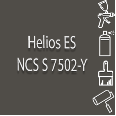 NCS S 7502-Y аерозольна глянцева 1К швидкосохнуча антикорозійна емаль Helios ES - 400мл