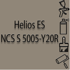 NCS S 5005-Y20R аерозольна глянцева 1К швидкосохнуча антикорозійна емаль Helios ES - 400мл