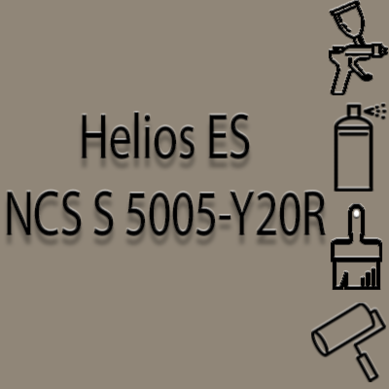 NCS S 5005-Y20R аерозольна глянцева 1К швидкосохнуча антикорозійна емаль Helios ES - 400мл