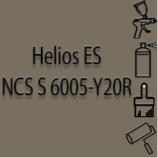 NCS S 6005-Y20R глянцева 1К швидкосохнуча антикорозійна емаль Helios ES - 1л