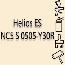 NCS S 0505-Y30R глянцева 1К швидкосохнуча антикорозійна емаль Helios ES - 1л