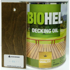 BIOHEL DECKING OIL олія для терас 1 л. №64 - ТЕМНИЙ ДУБ.
