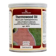 Масло для термодеревини Termowood oil 1л оригінал 4978